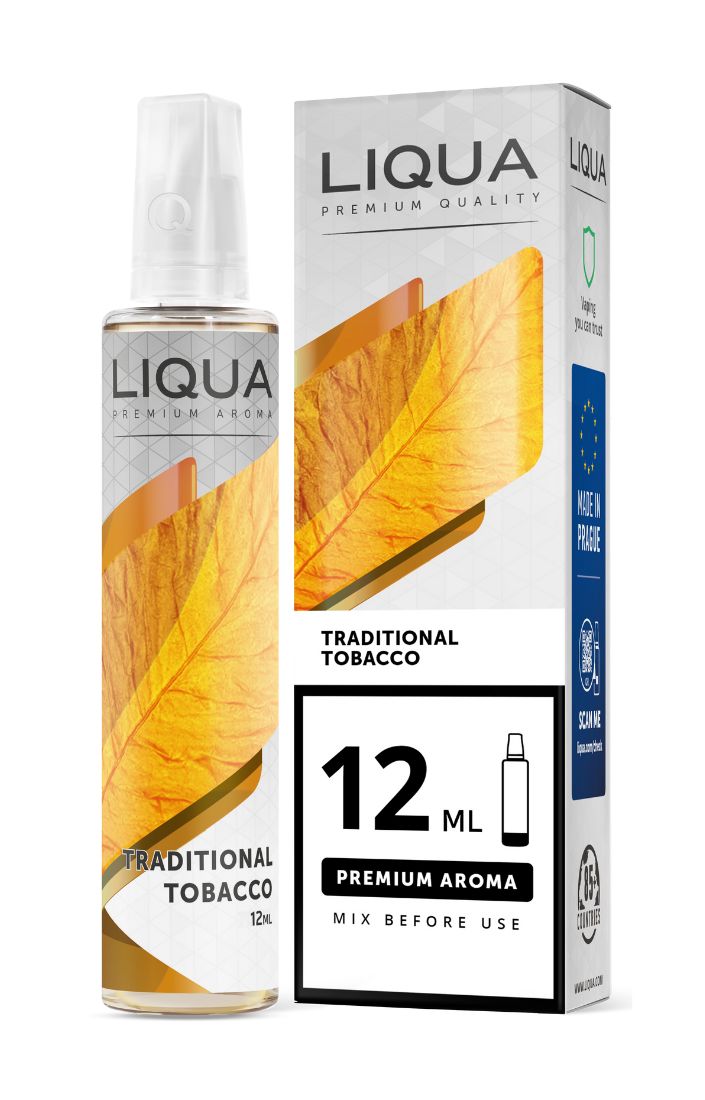 LIQUA Traditional Tobacco 12ML